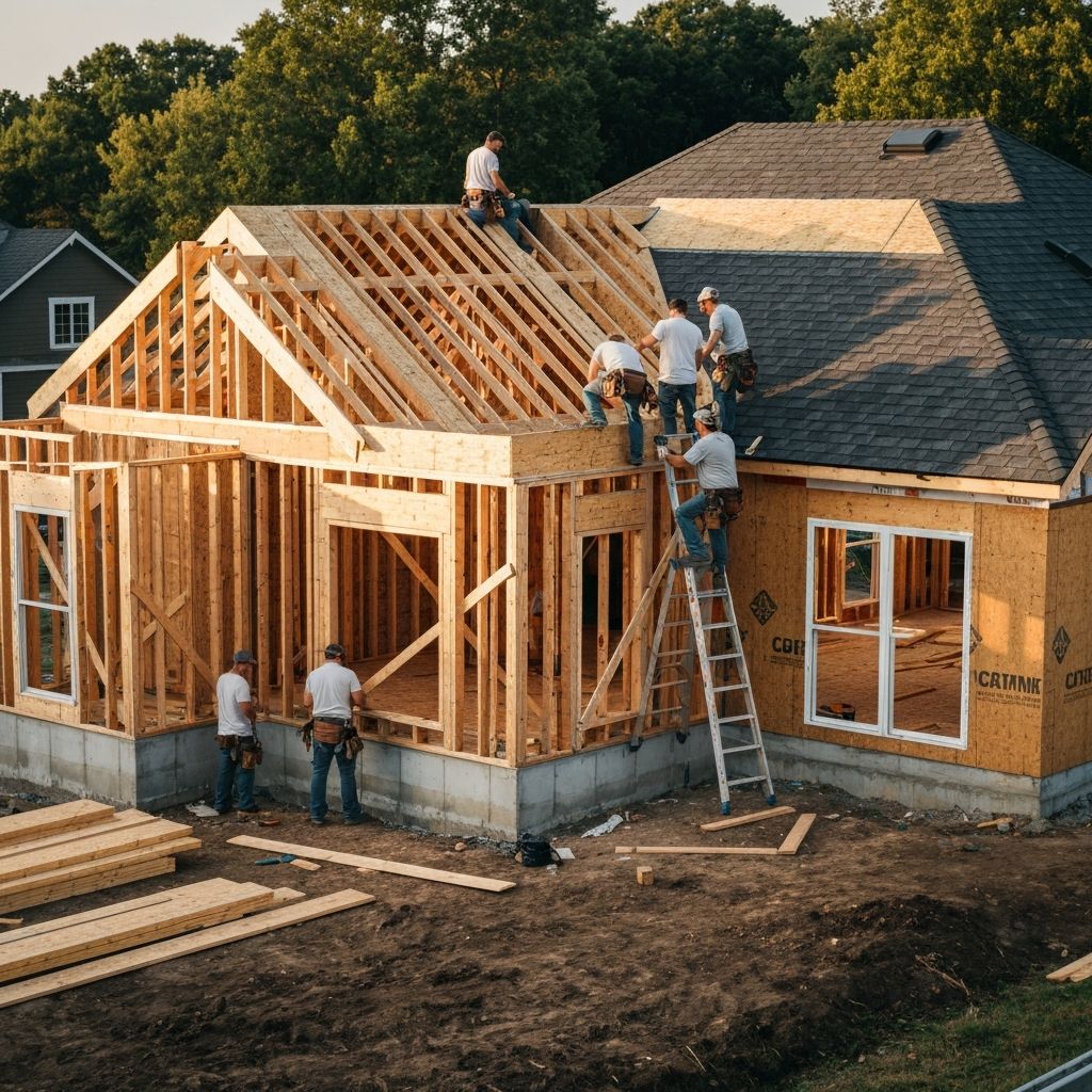 Godina Construction team at work